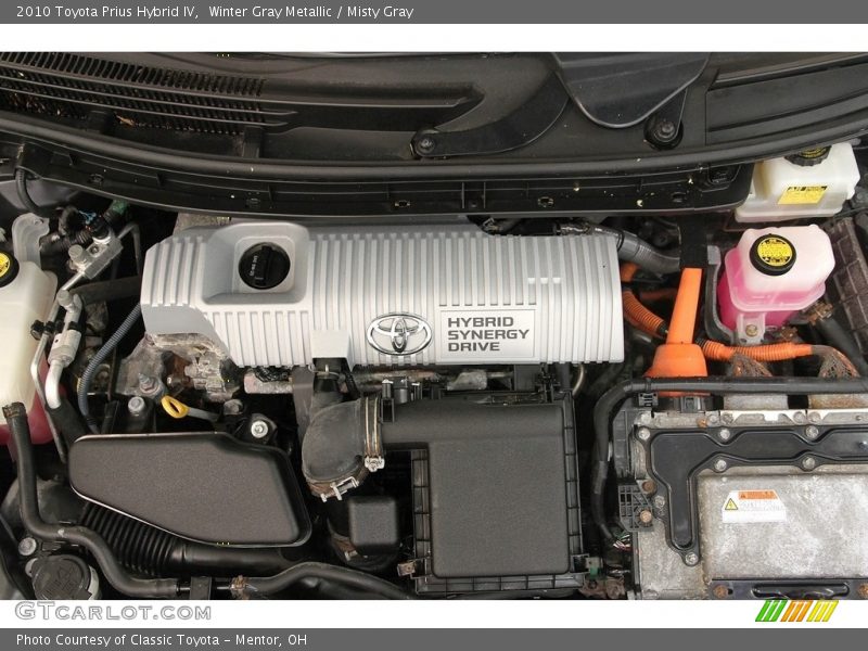 Winter Gray Metallic / Misty Gray 2010 Toyota Prius Hybrid IV