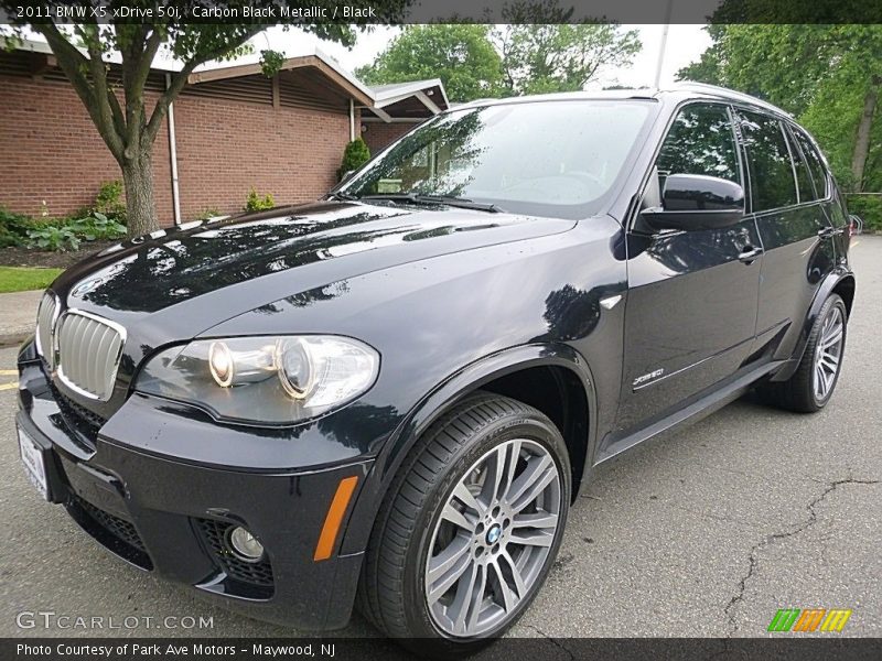 Carbon Black Metallic / Black 2011 BMW X5 xDrive 50i