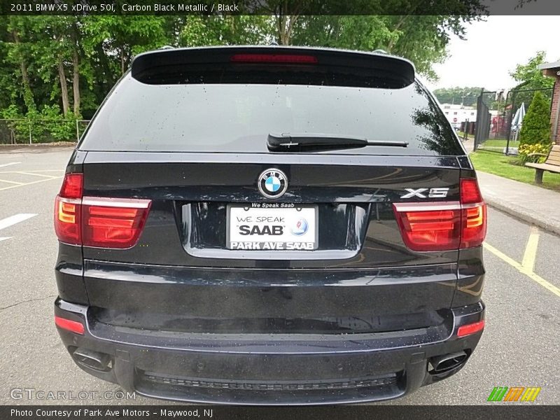 Carbon Black Metallic / Black 2011 BMW X5 xDrive 50i