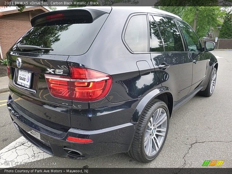 Carbon Black Metallic / Black 2011 BMW X5 xDrive 50i
