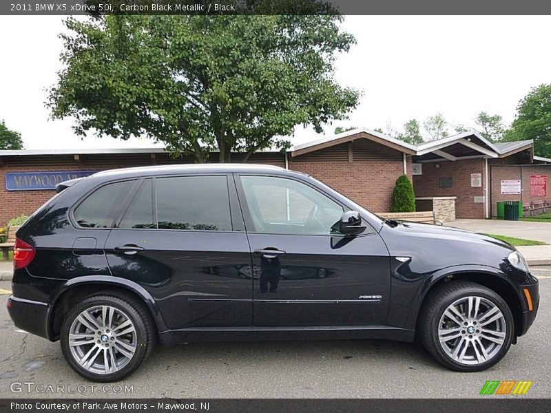 Carbon Black Metallic / Black 2011 BMW X5 xDrive 50i