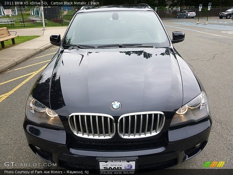Carbon Black Metallic / Black 2011 BMW X5 xDrive 50i