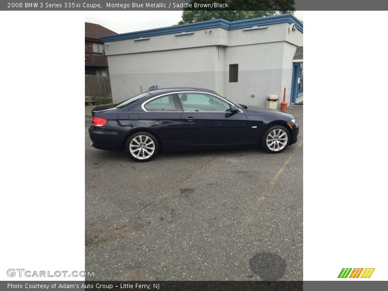 Montego Blue Metallic / Saddle Brown/Black 2008 BMW 3 Series 335xi Coupe
