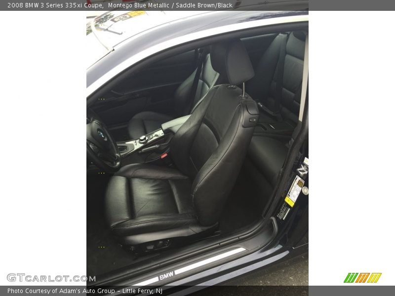 Montego Blue Metallic / Saddle Brown/Black 2008 BMW 3 Series 335xi Coupe