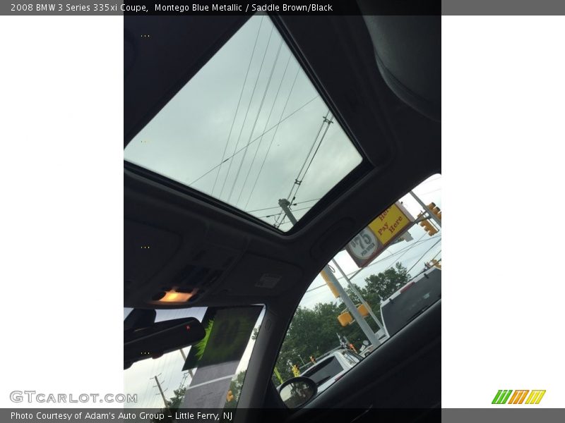 Montego Blue Metallic / Saddle Brown/Black 2008 BMW 3 Series 335xi Coupe