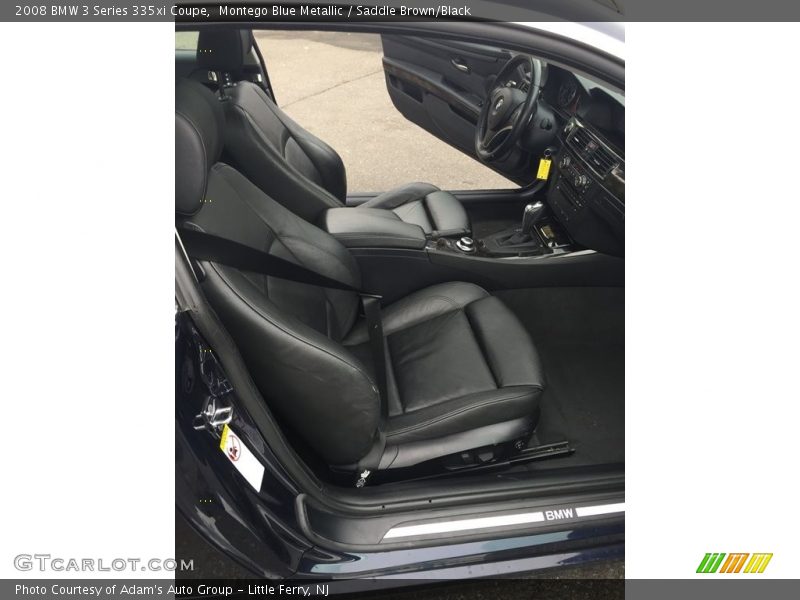 Montego Blue Metallic / Saddle Brown/Black 2008 BMW 3 Series 335xi Coupe