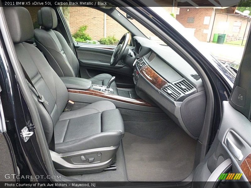 Carbon Black Metallic / Black 2011 BMW X5 xDrive 50i