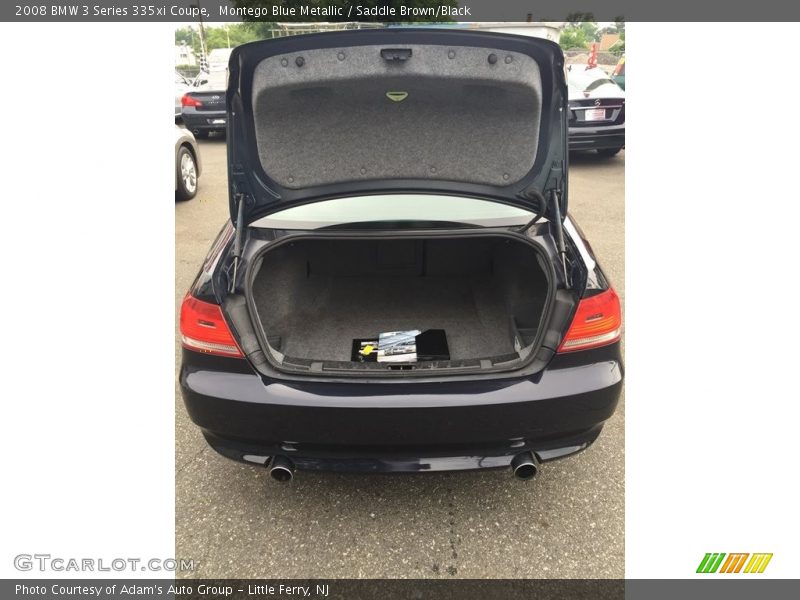Montego Blue Metallic / Saddle Brown/Black 2008 BMW 3 Series 335xi Coupe