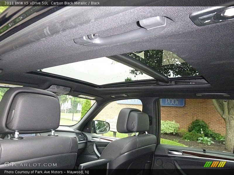 Carbon Black Metallic / Black 2011 BMW X5 xDrive 50i