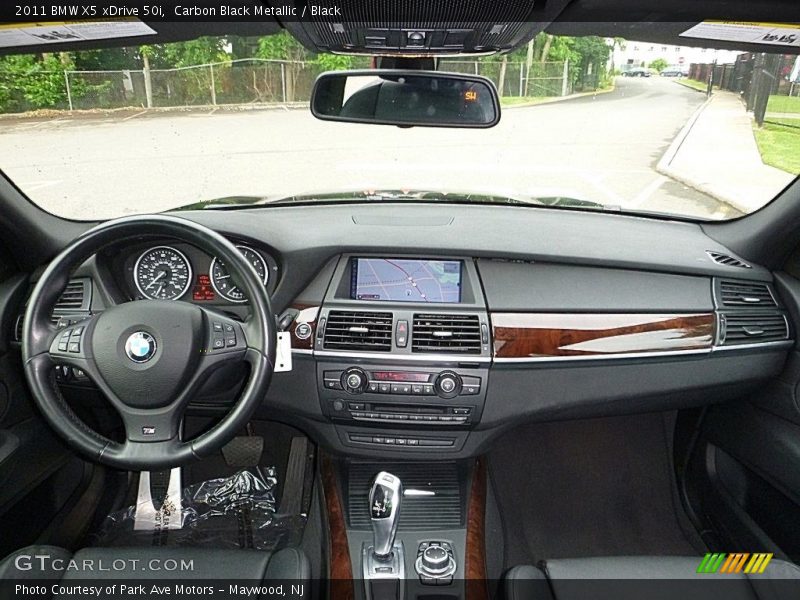 Carbon Black Metallic / Black 2011 BMW X5 xDrive 50i