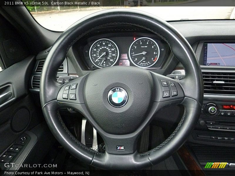 Carbon Black Metallic / Black 2011 BMW X5 xDrive 50i
