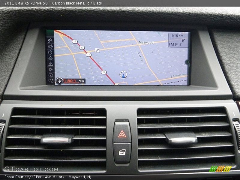 Carbon Black Metallic / Black 2011 BMW X5 xDrive 50i