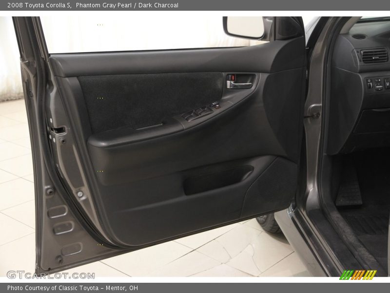 Phantom Gray Pearl / Dark Charcoal 2008 Toyota Corolla S