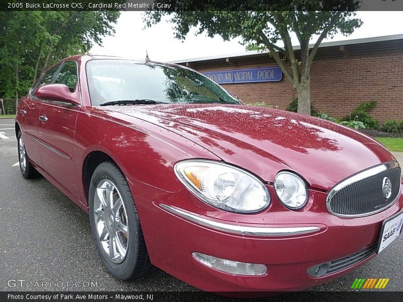 Cardinal Red Metallic / Gray 2005 Buick LaCrosse CXS