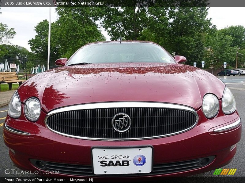 Cardinal Red Metallic / Gray 2005 Buick LaCrosse CXS