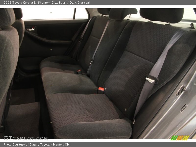 Phantom Gray Pearl / Dark Charcoal 2008 Toyota Corolla S