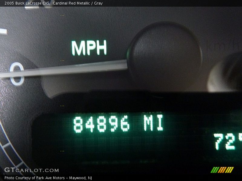 Cardinal Red Metallic / Gray 2005 Buick LaCrosse CXS