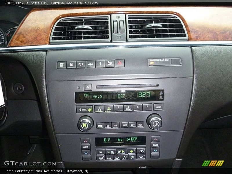 Cardinal Red Metallic / Gray 2005 Buick LaCrosse CXS