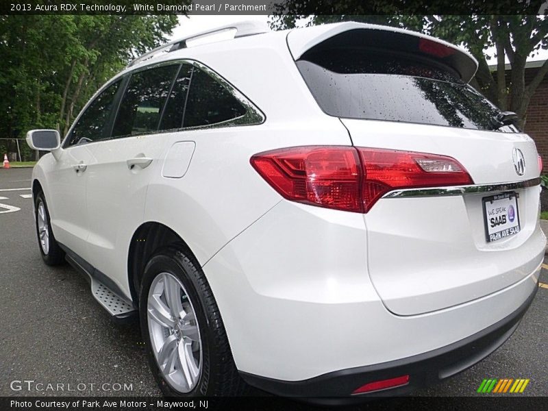 White Diamond Pearl / Parchment 2013 Acura RDX Technology