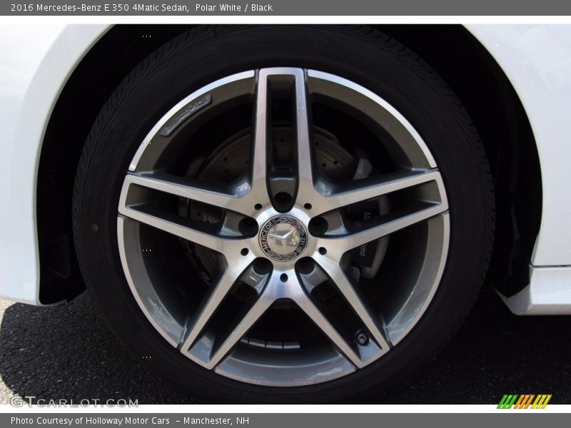Polar White / Black 2016 Mercedes-Benz E 350 4Matic Sedan