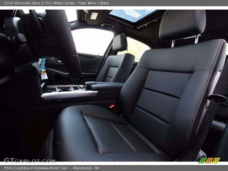 Polar White / Black 2016 Mercedes-Benz E 350 4Matic Sedan
