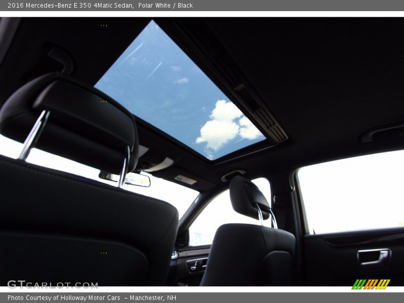 Polar White / Black 2016 Mercedes-Benz E 350 4Matic Sedan