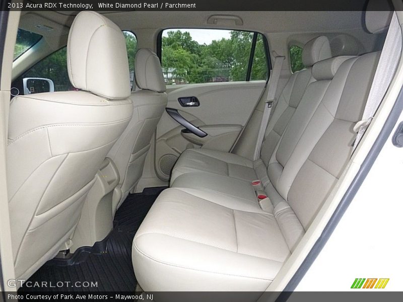 White Diamond Pearl / Parchment 2013 Acura RDX Technology