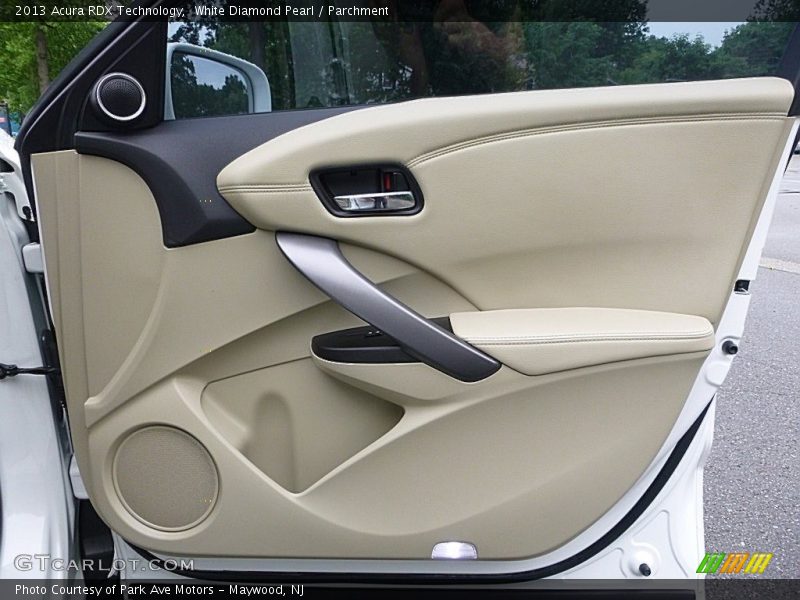 White Diamond Pearl / Parchment 2013 Acura RDX Technology