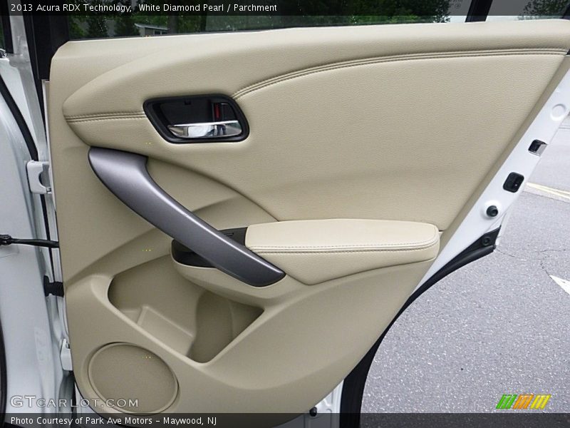 White Diamond Pearl / Parchment 2013 Acura RDX Technology