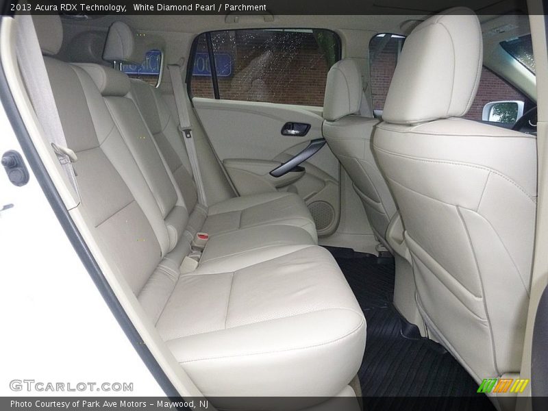 White Diamond Pearl / Parchment 2013 Acura RDX Technology