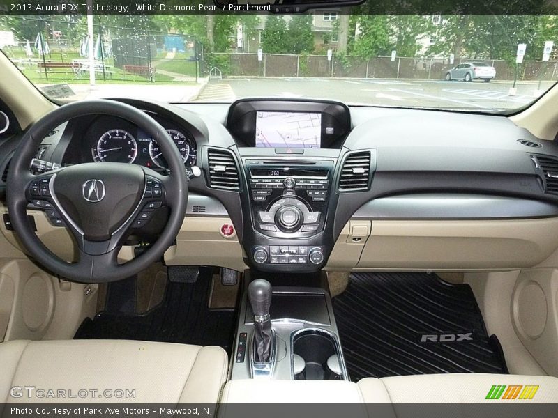 White Diamond Pearl / Parchment 2013 Acura RDX Technology