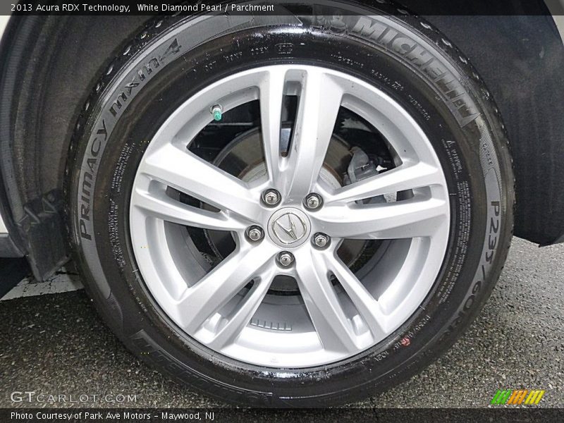 White Diamond Pearl / Parchment 2013 Acura RDX Technology
