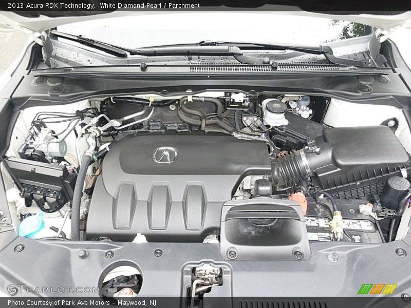 White Diamond Pearl / Parchment 2013 Acura RDX Technology