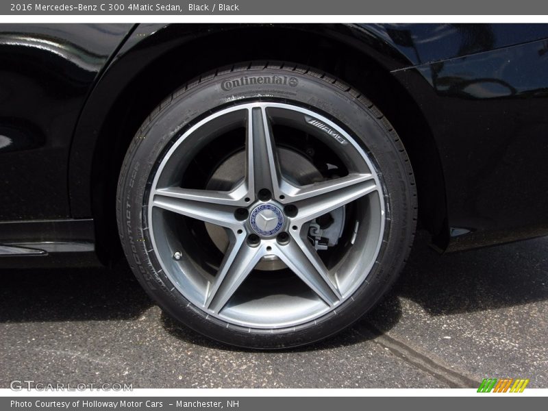 Black / Black 2016 Mercedes-Benz C 300 4Matic Sedan