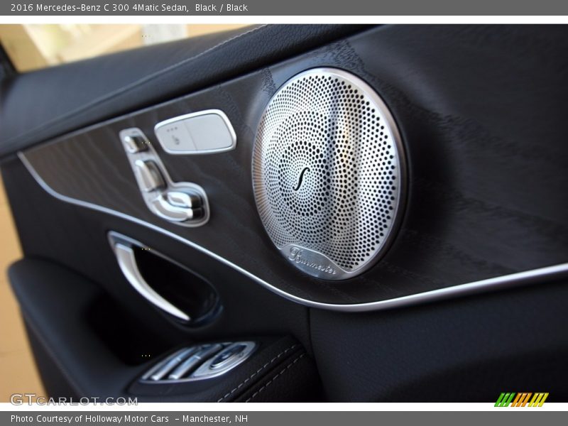 Black / Black 2016 Mercedes-Benz C 300 4Matic Sedan