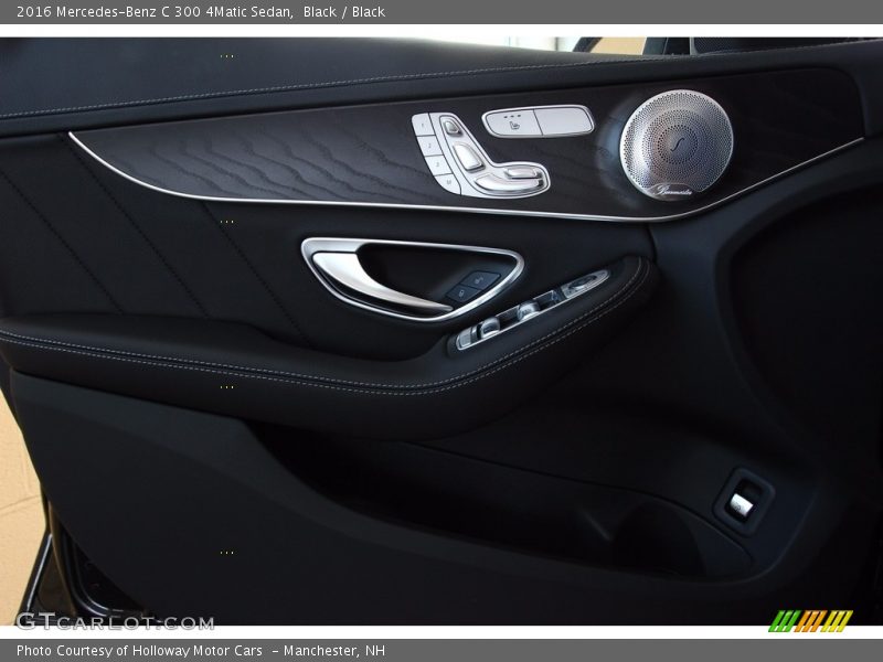 Black / Black 2016 Mercedes-Benz C 300 4Matic Sedan