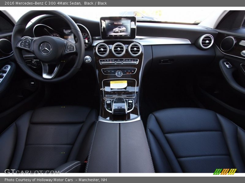 Black / Black 2016 Mercedes-Benz C 300 4Matic Sedan