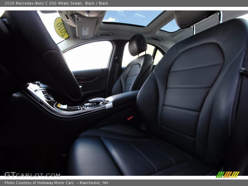 Black / Black 2016 Mercedes-Benz C 300 4Matic Sedan