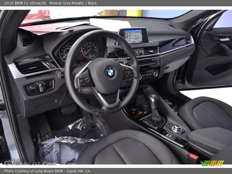 Mineral Grey Metallic / Black 2016 BMW X1 xDrive28i