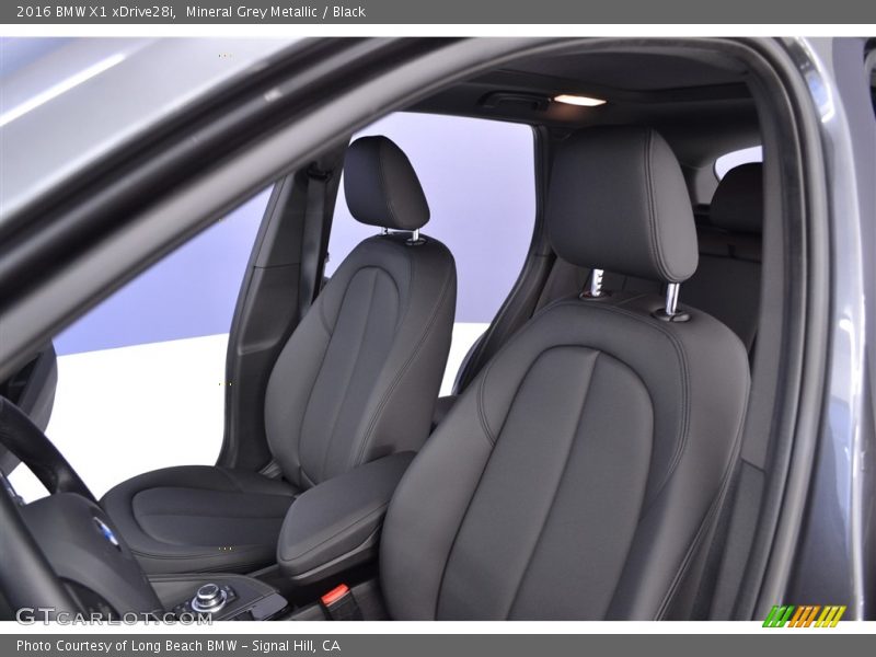 Mineral Grey Metallic / Black 2016 BMW X1 xDrive28i