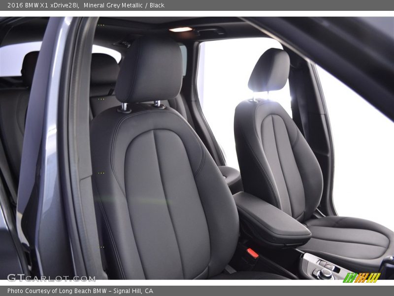 Mineral Grey Metallic / Black 2016 BMW X1 xDrive28i
