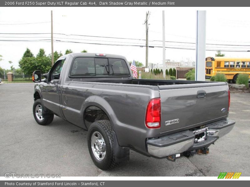 Dark Shadow Gray Metallic / Medium Flint 2006 Ford F250 Super Duty XLT Regular Cab 4x4