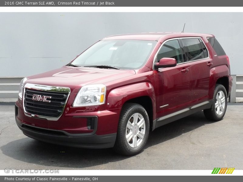 Crimson Red Tintcoat / Jet Black 2016 GMC Terrain SLE AWD