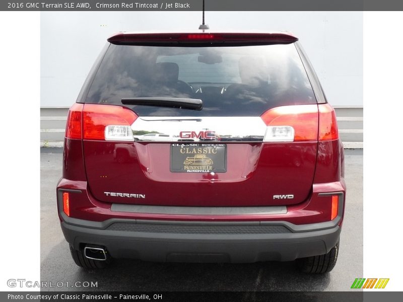 Crimson Red Tintcoat / Jet Black 2016 GMC Terrain SLE AWD