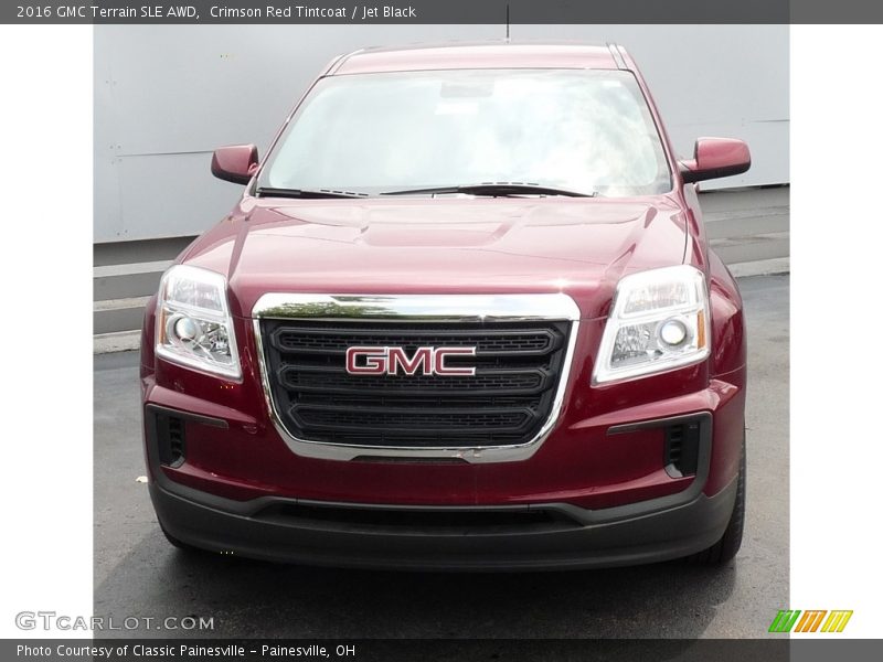 Crimson Red Tintcoat / Jet Black 2016 GMC Terrain SLE AWD
