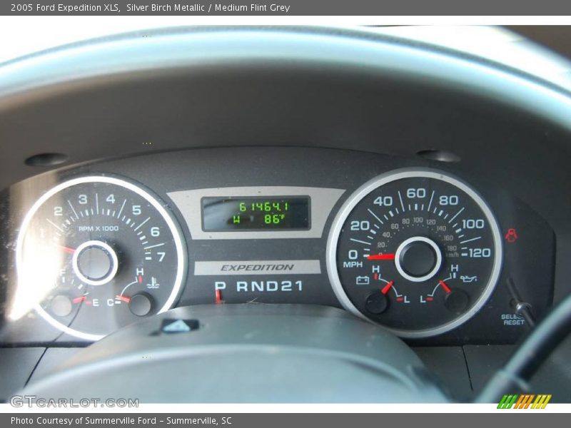 Silver Birch Metallic / Medium Flint Grey 2005 Ford Expedition XLS