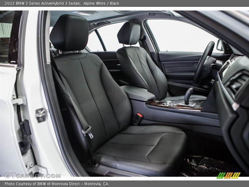Alpine White / Black 2013 BMW 3 Series ActiveHybrid 3 Sedan