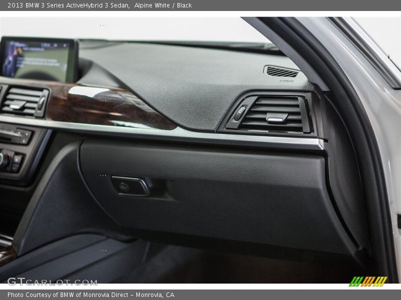 Alpine White / Black 2013 BMW 3 Series ActiveHybrid 3 Sedan
