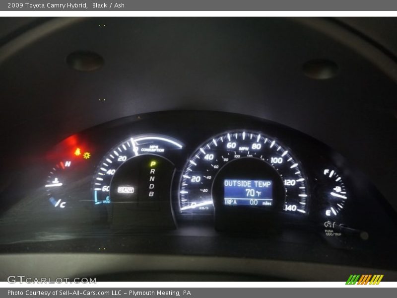Black / Ash 2009 Toyota Camry Hybrid