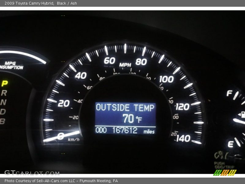 Black / Ash 2009 Toyota Camry Hybrid